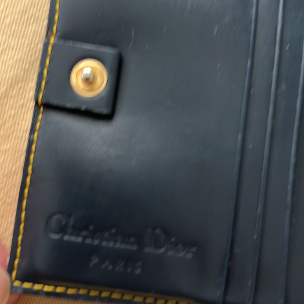 🔥DIOR saddle denim compact wallet vintage - Picture 6 of 12